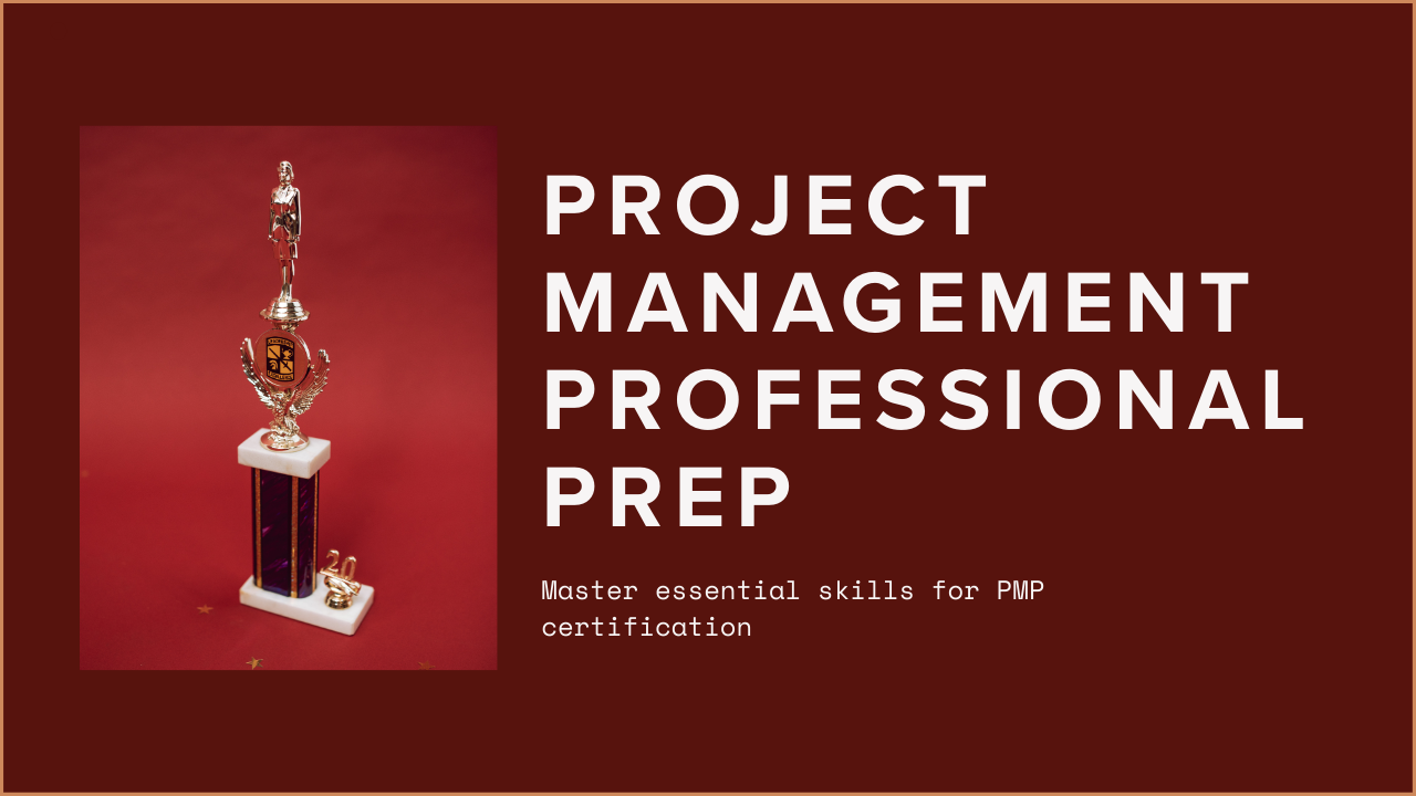 PMP certificate preparation
